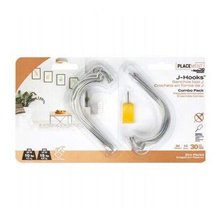 National Hardware JHook Combo Pack N260-116